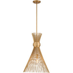 Longfellow 1-Light Pendant in Matte Black