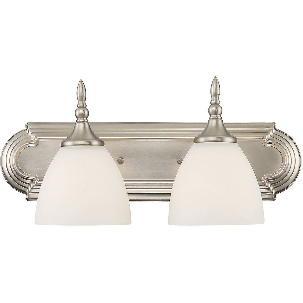 Herndon Bathroom Vanity Light - 8-1007-2-SN