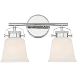 Kaden 2-Light Bathroom Vanity Light in Matte Black