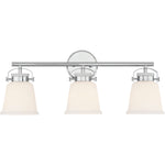 Kaden 3-Light Bathroom Vanity Light in Matte Black