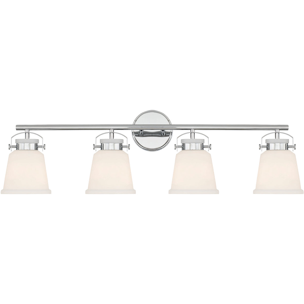 Kaden 4-Light Bathroom Vanity Light in Matte Black