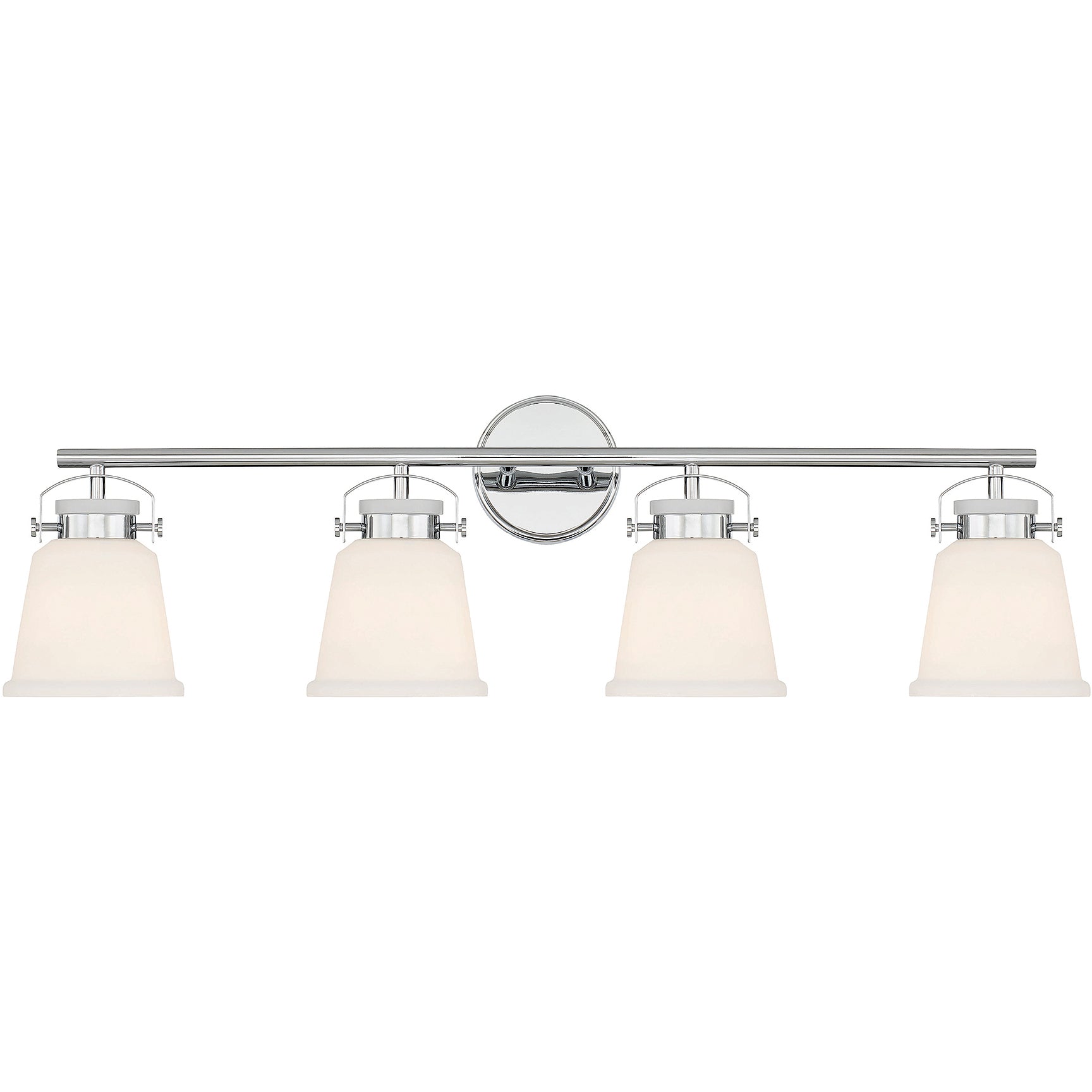 Kaden 4-Light Bathroom Vanity Light in Matte Black