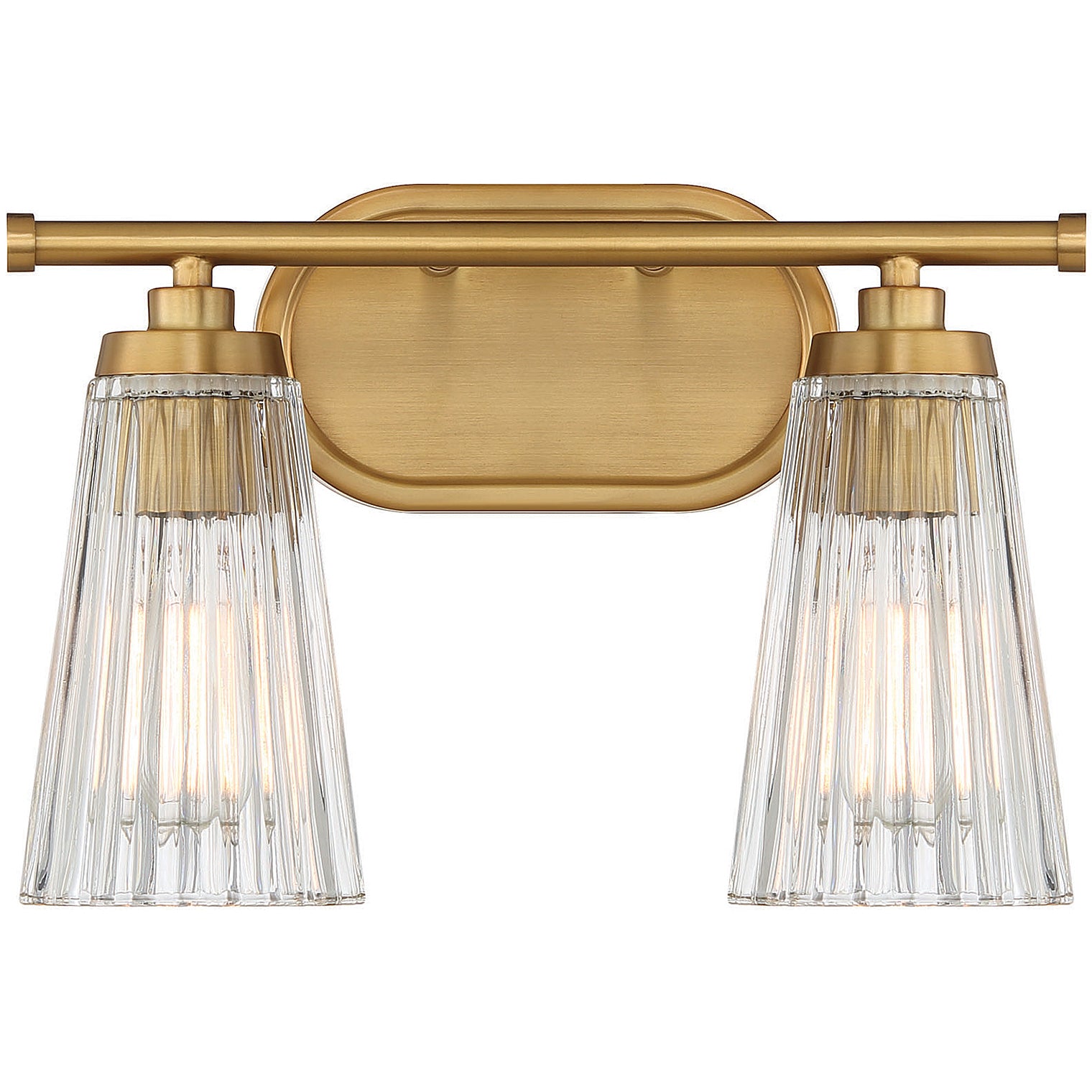 Chantilly 2-Light - Warm Brass