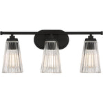 Chantilly 3-Light - Matte Black
