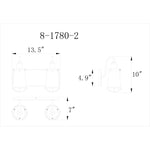 Lansing 2-Light - Lansing Bathroom Vanity Light by Savoy House