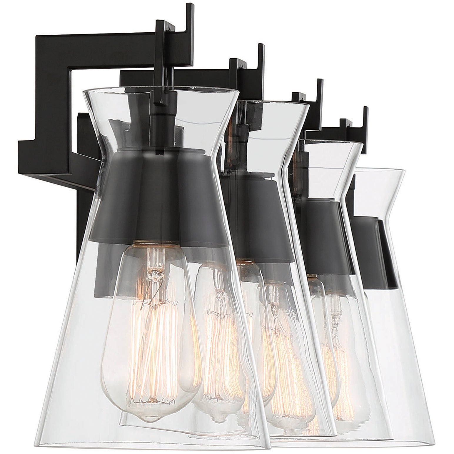 Lakewood 4-Light - Lakewood Bathroom Vanity Light by Savoy House