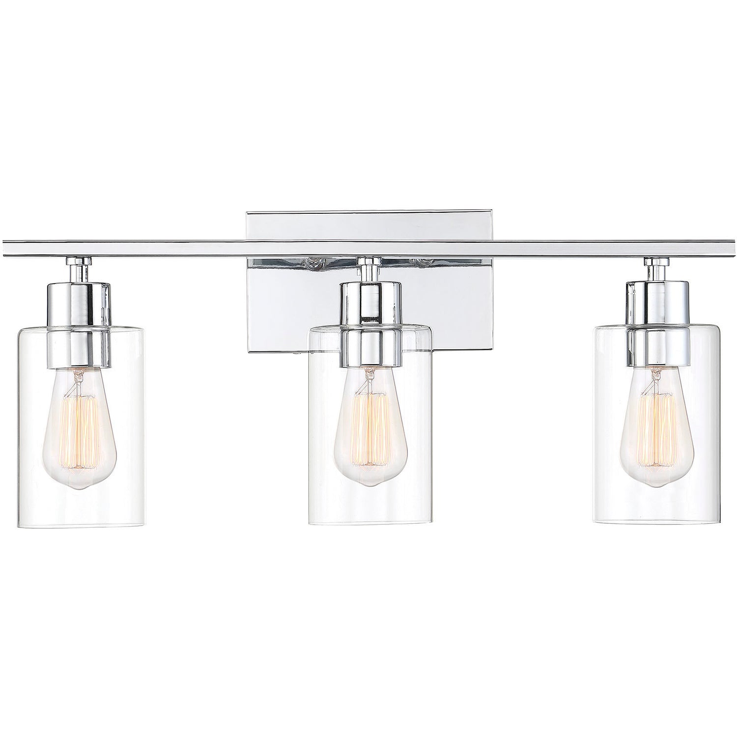 Lambert 3-Light Bathroom Vanity Light in Polished Chrome