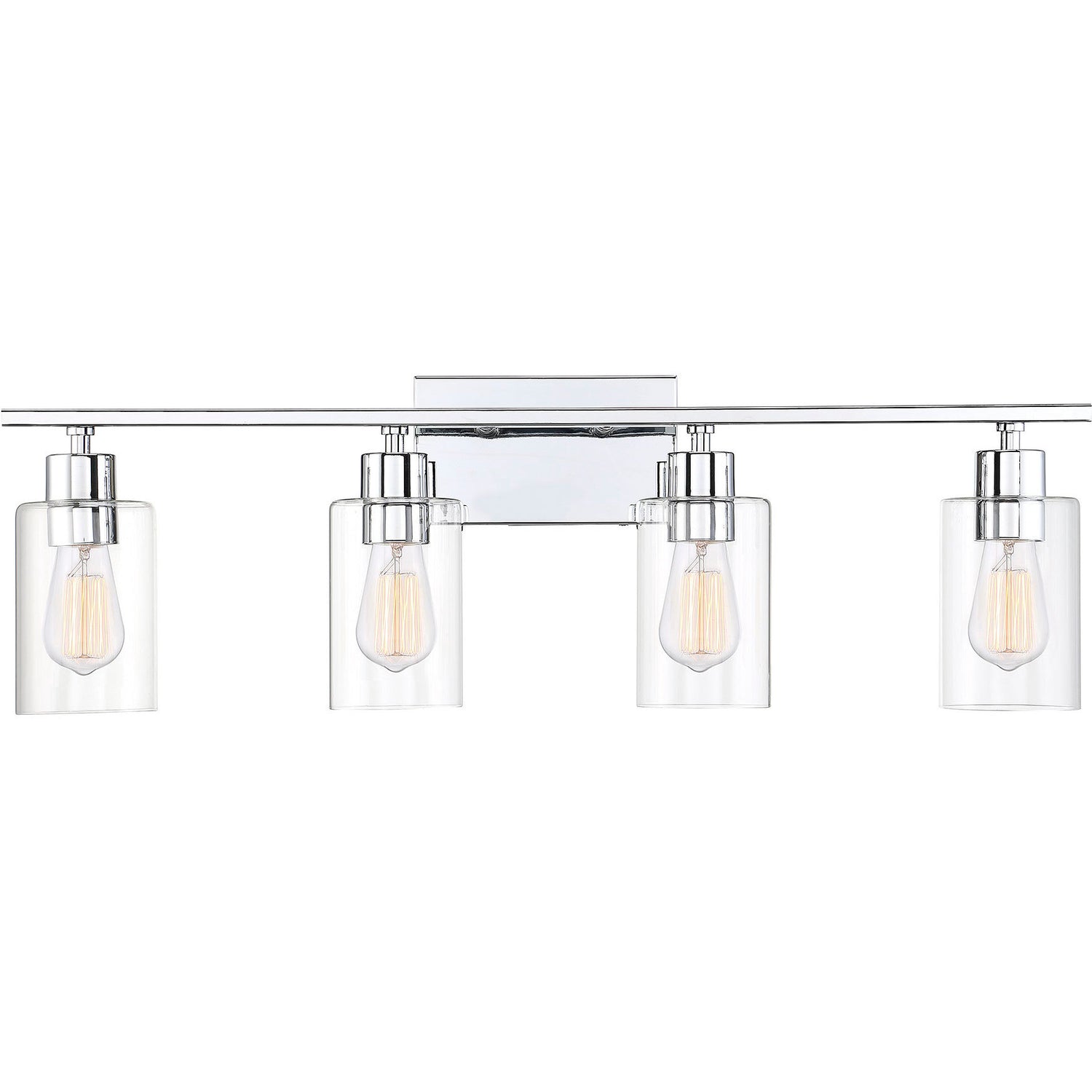 Lambert 4-Light Bathroom Vanity Light in Polished Chrome