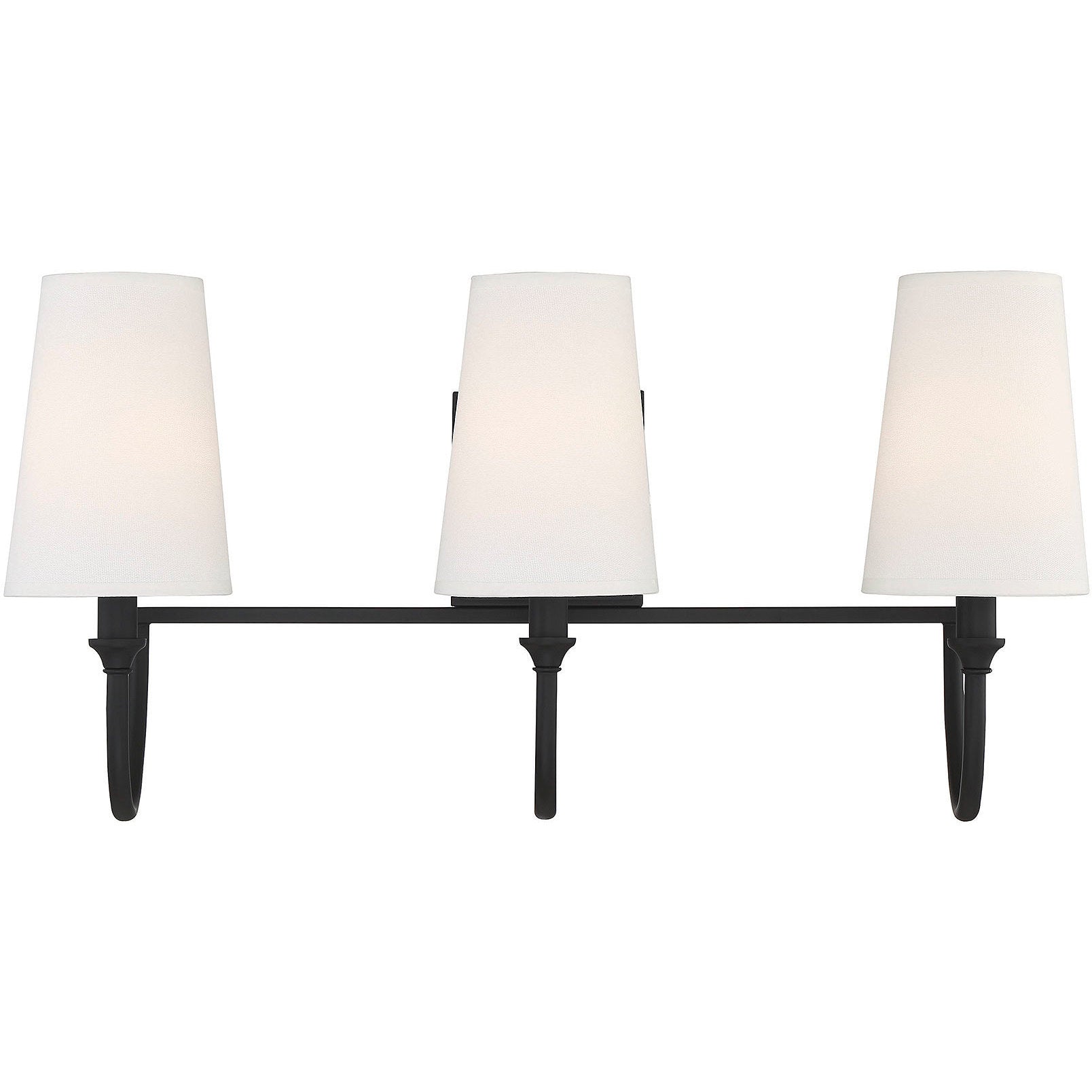 Cameron 3-Light - Matte Black