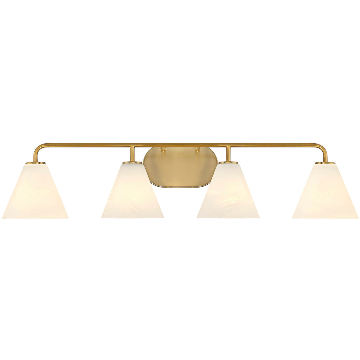 Blair 4-Light Bathroom Vanity Light in Matte Black