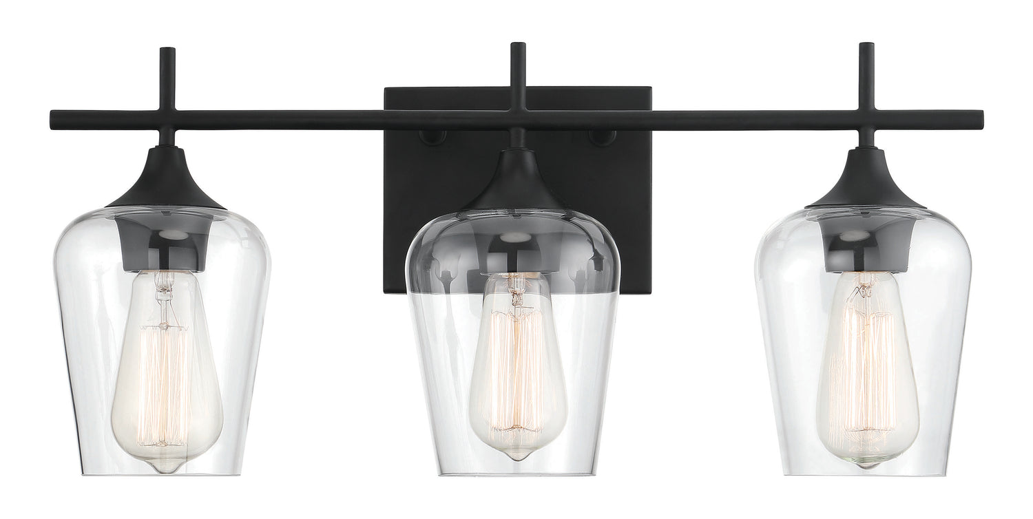 Octave 3-Light Bathroom Vanity Light