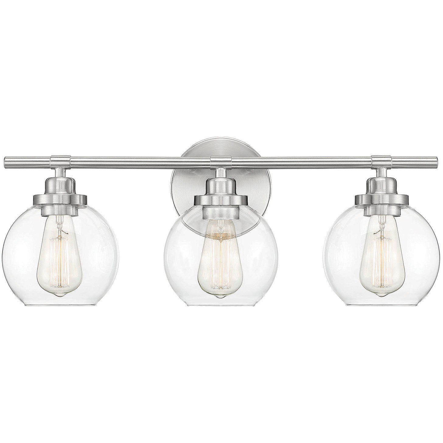 Carson 3-Light - Satin Nickel