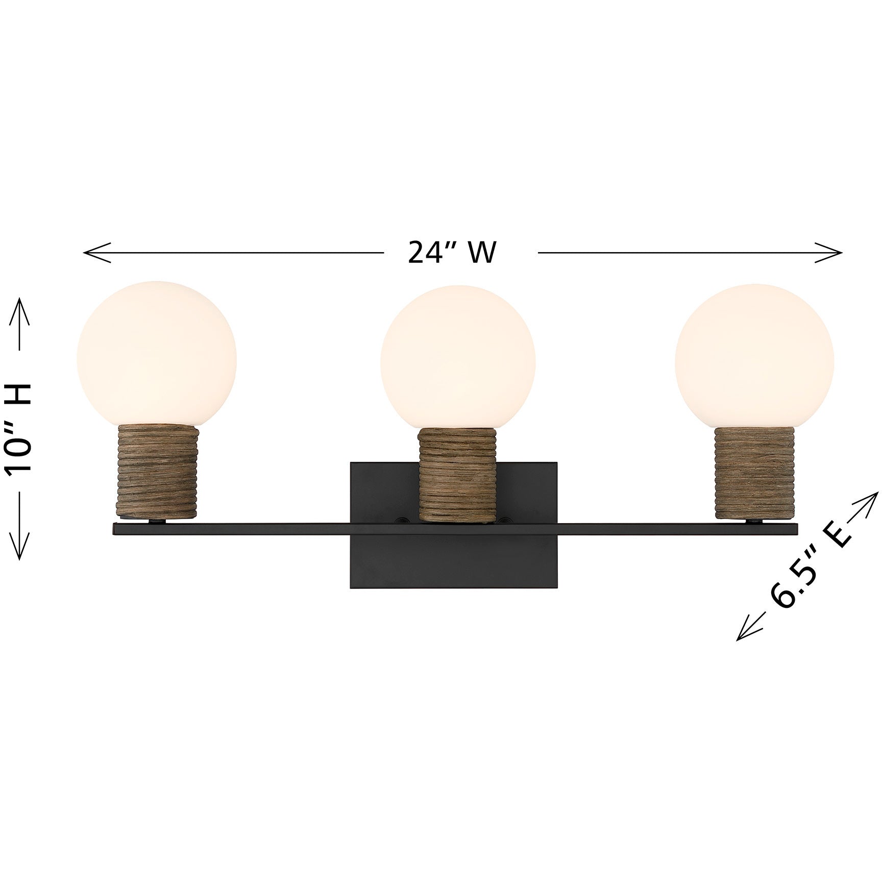 Jarrell 3-Light - Jarrell Bathroom Vanity Light by Savoy House