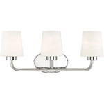 Capra 3-Light Bathroom Vanity Light in Warm Brass