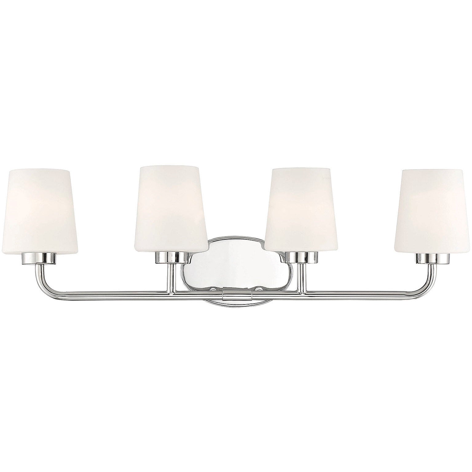 Capra 4-Light Bathroom Vanity Light in Warm Brass