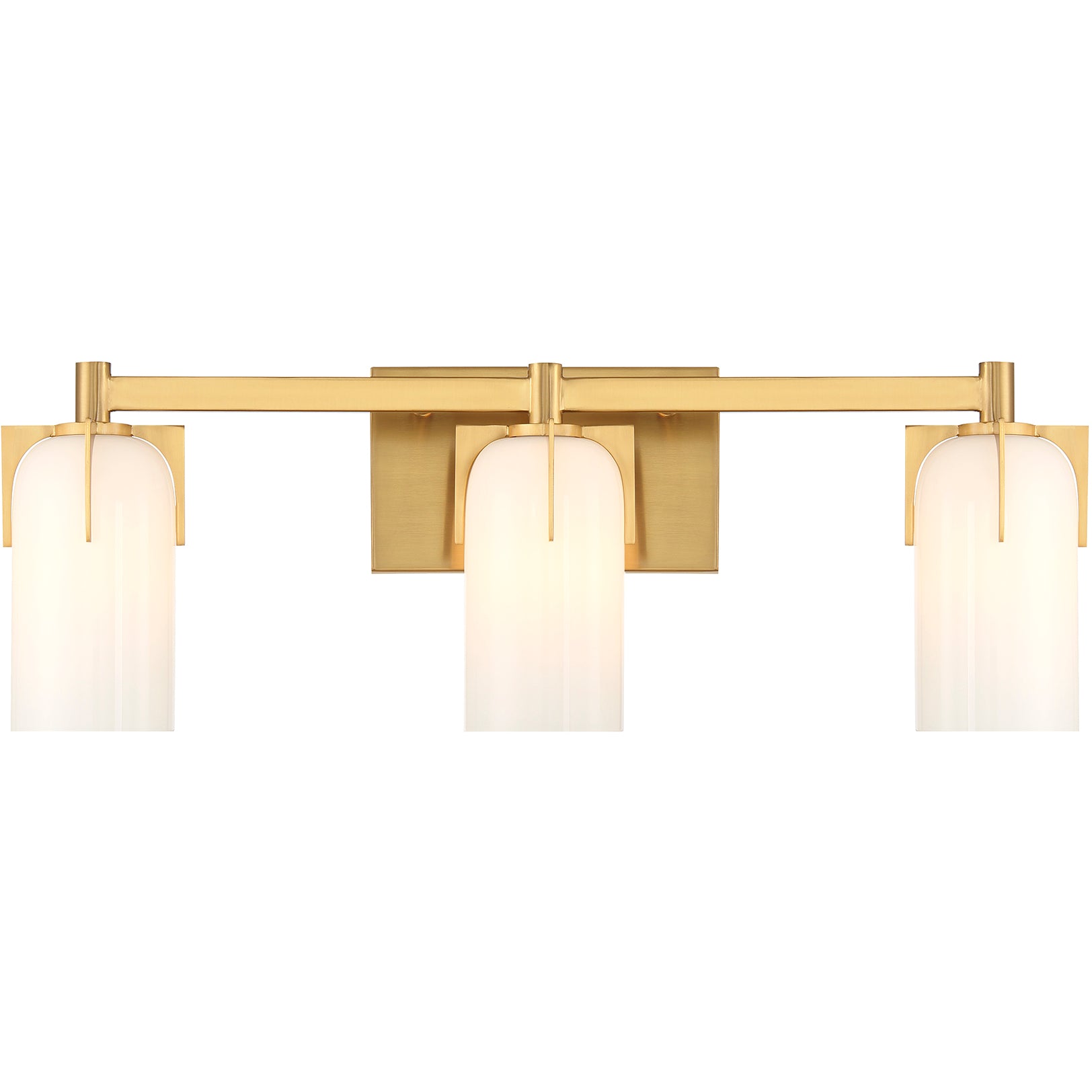 Caldwell 3-Light Bathroom Vanity Light in Matte Black