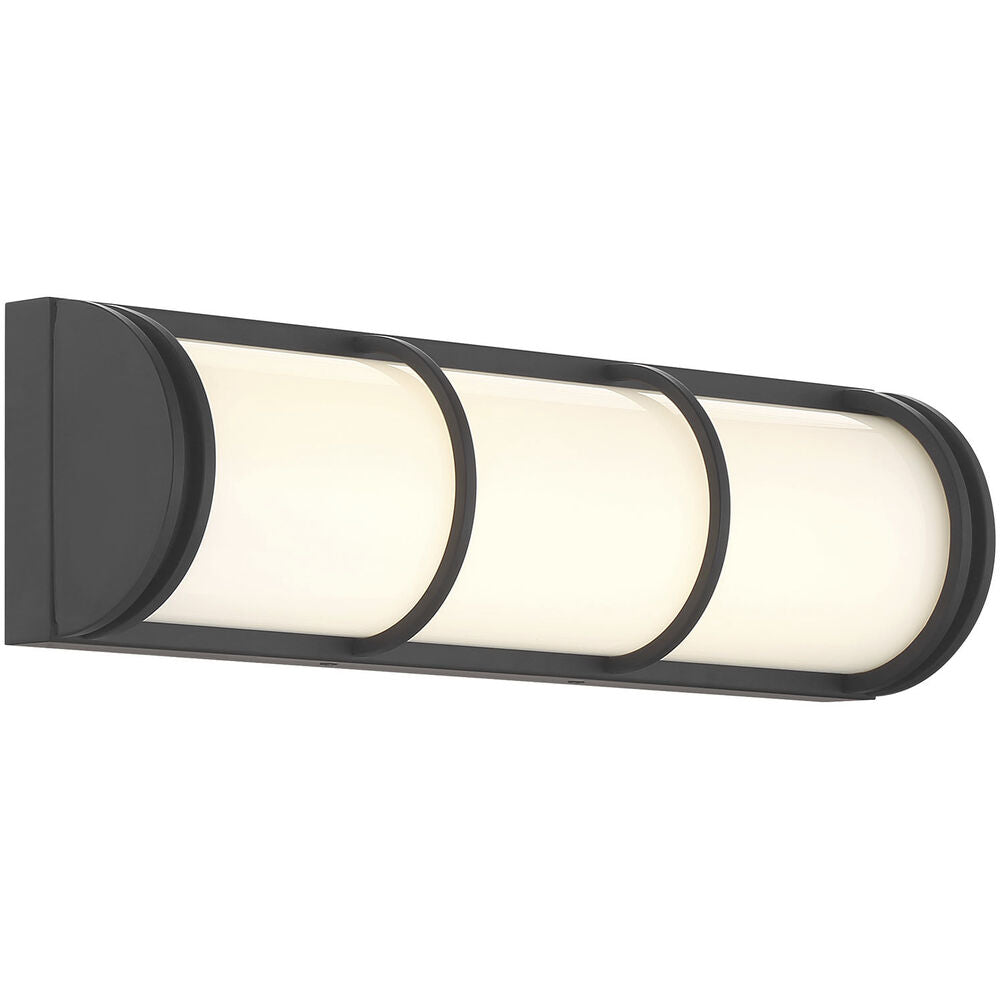 Harper Bathroom Vanity Light - 8-4204-16-BK