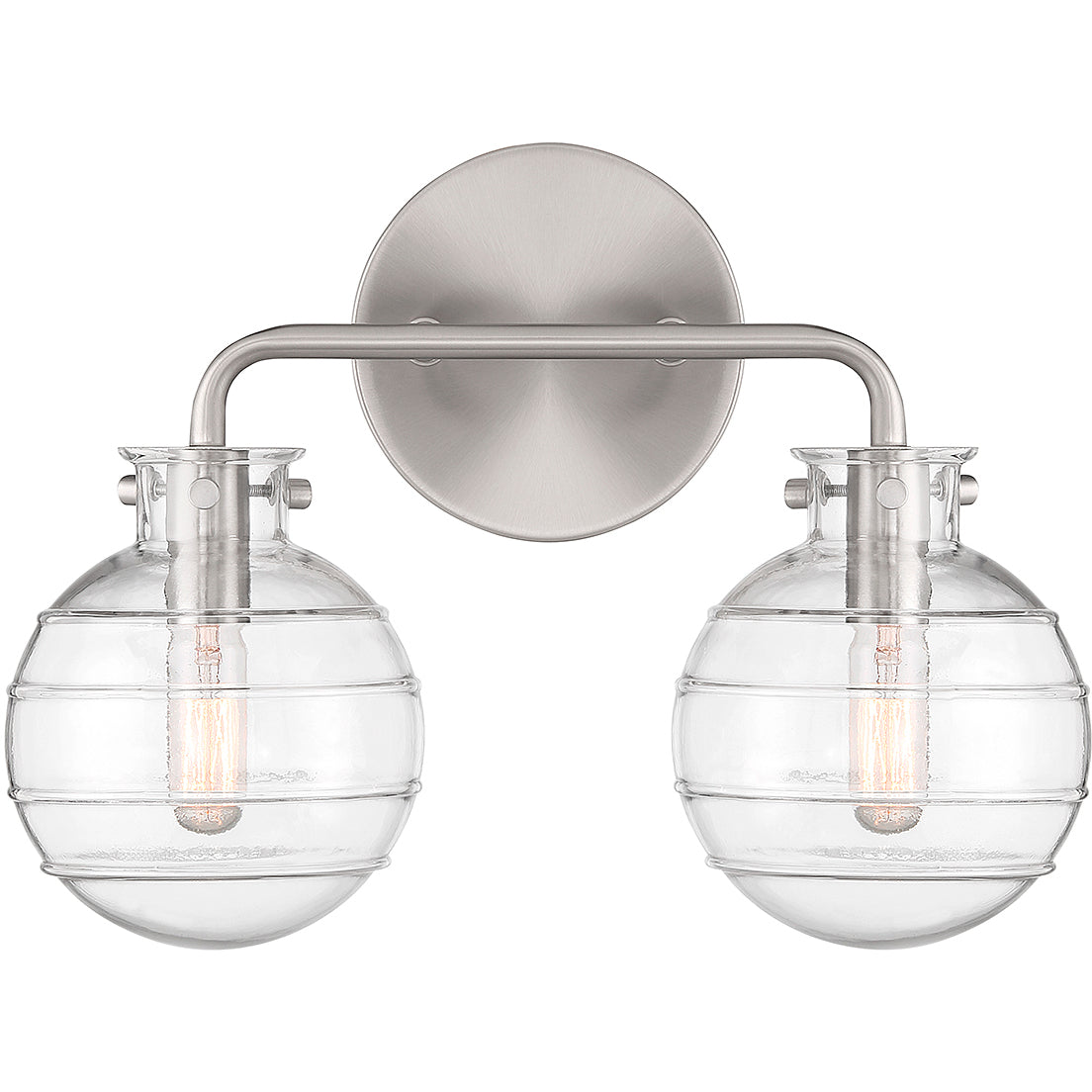 Mason 2-Light - Mason Bathroom Vanity Light by Savoy House