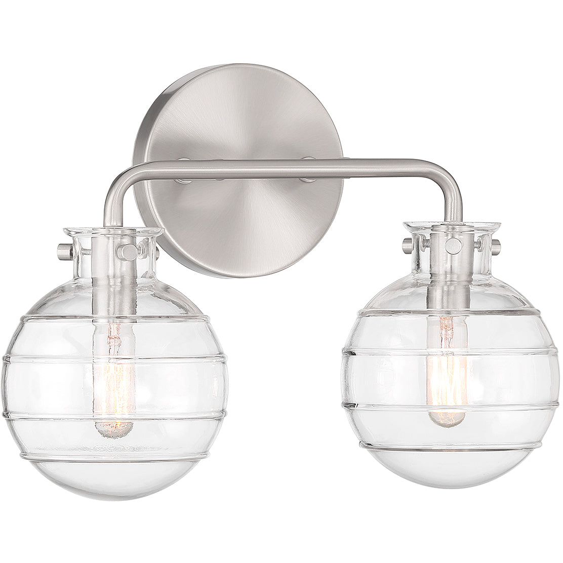 Mason 2-Light - Mason Bathroom Vanity Light by Savoy House