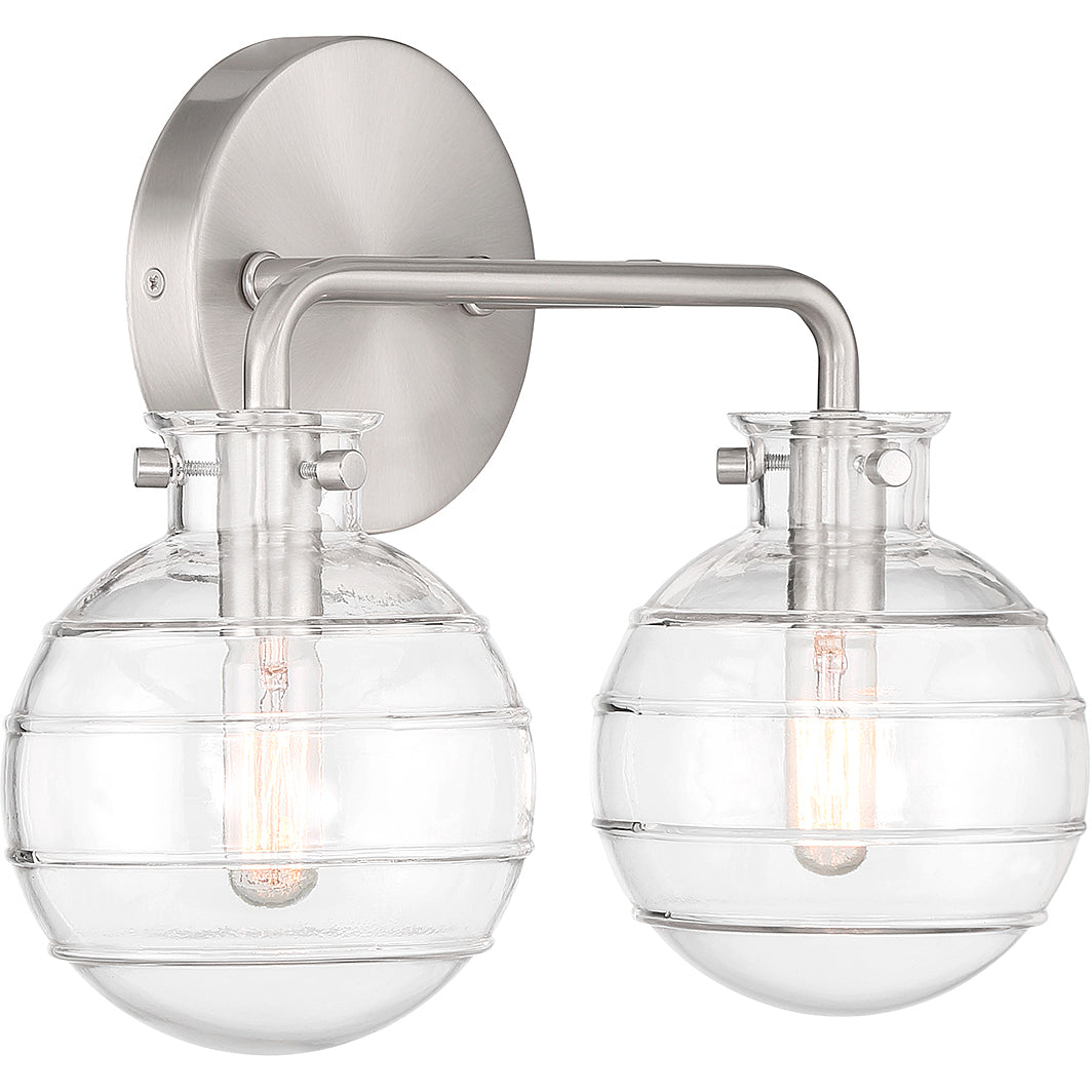 Mason 2-Light - Mason Bathroom Vanity Light by Savoy House