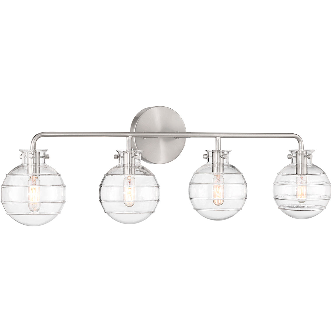 Mason 4-Light - Mason Bathroom Vanity Light by Savoy House