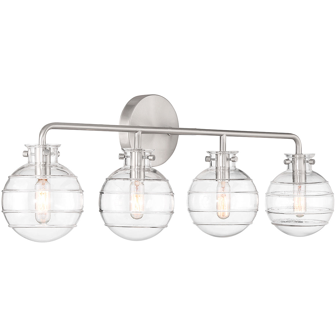 Mason 4-Light - Mason Bathroom Vanity Light by Savoy House