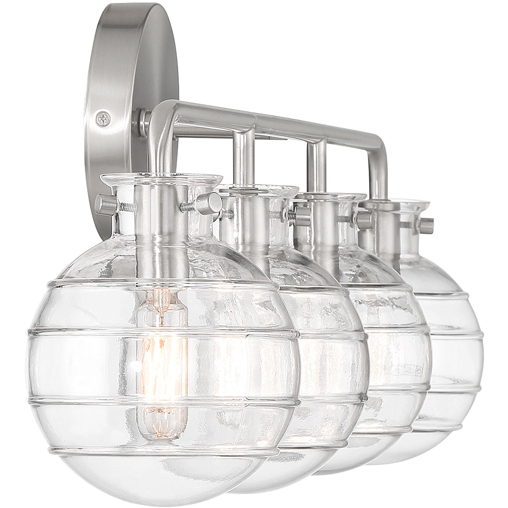 Mason 4-Light - Mason Bathroom Vanity Light by Savoy House