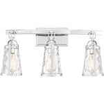Albany 3-Light Bathroom Vanity Light in Black
