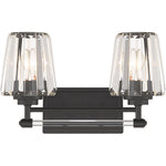 Garnet Bathroom Vanity Light - 8-6001-2-BK