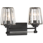 Garnet Bathroom Vanity Light - 8-6001-2-BK