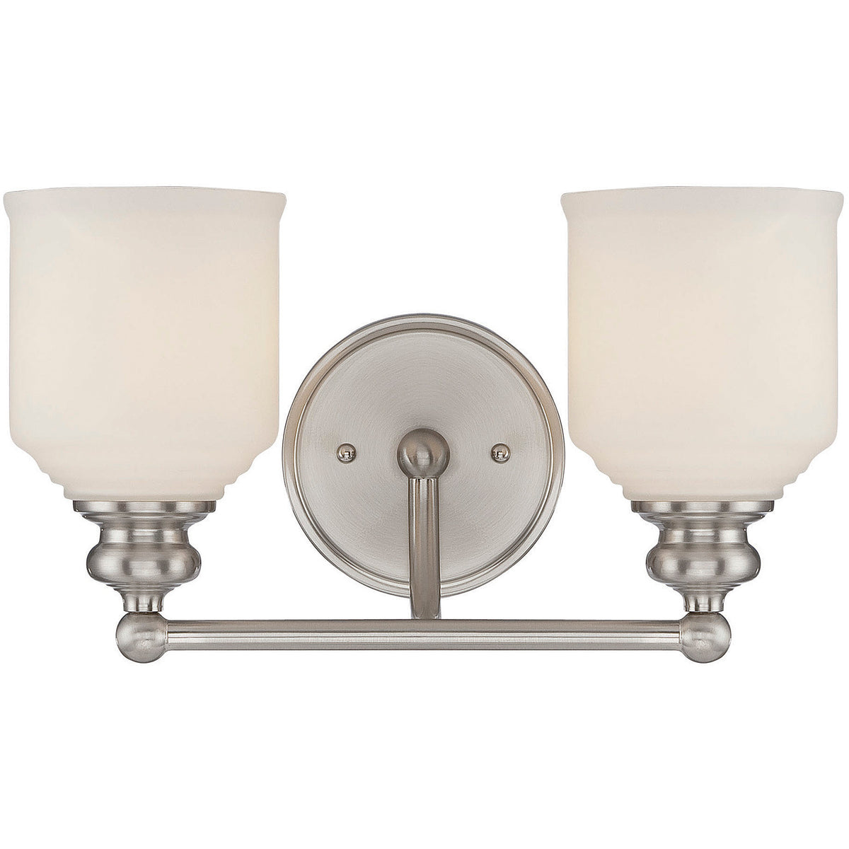 Melrose 2-Light - Melrose Bathroom Vanity Light by Savoy House