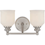 Melrose 2-Light - Melrose Bathroom Vanity Light by Savoy House