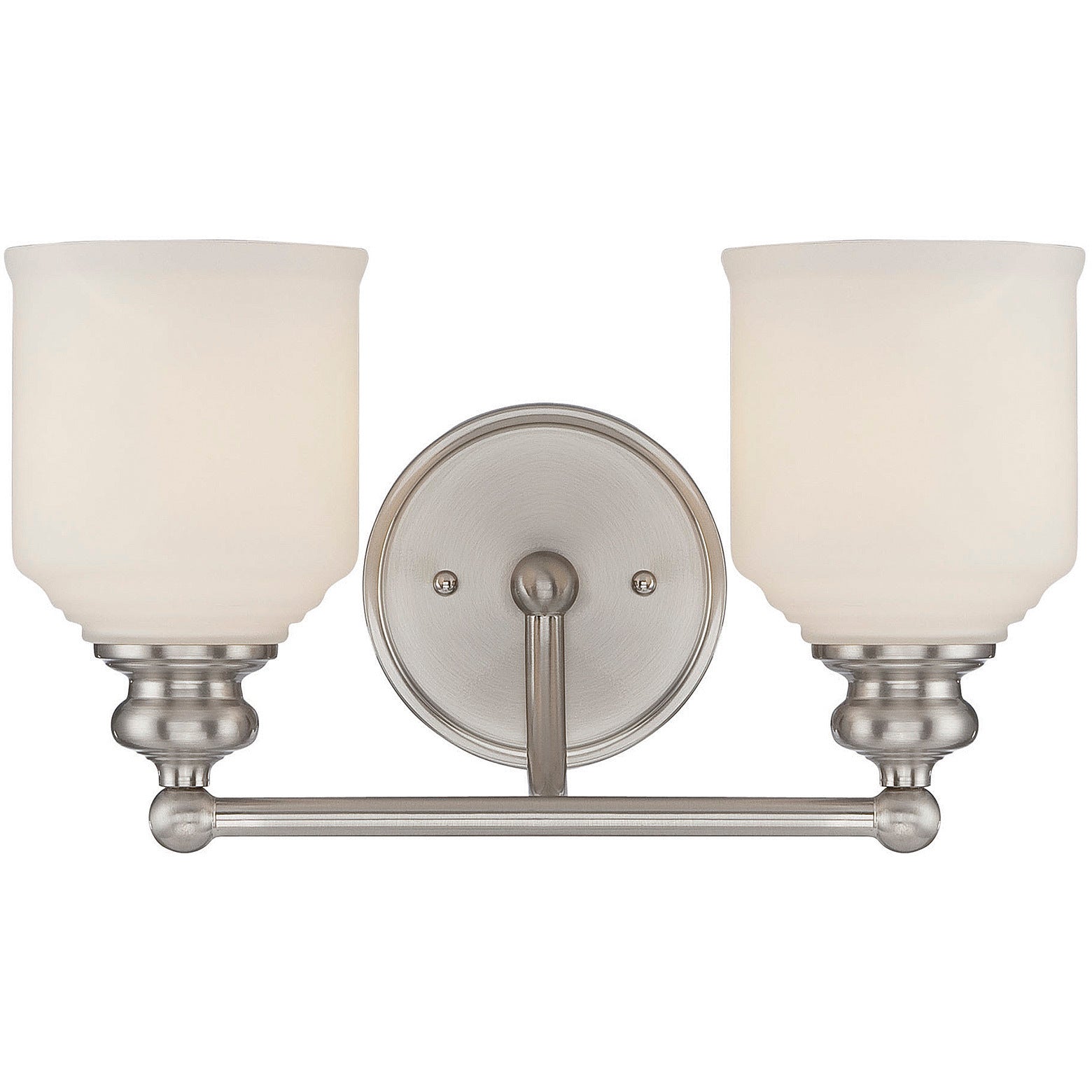 Melrose 2-Light - Melrose Bathroom Vanity Light by Savoy House
