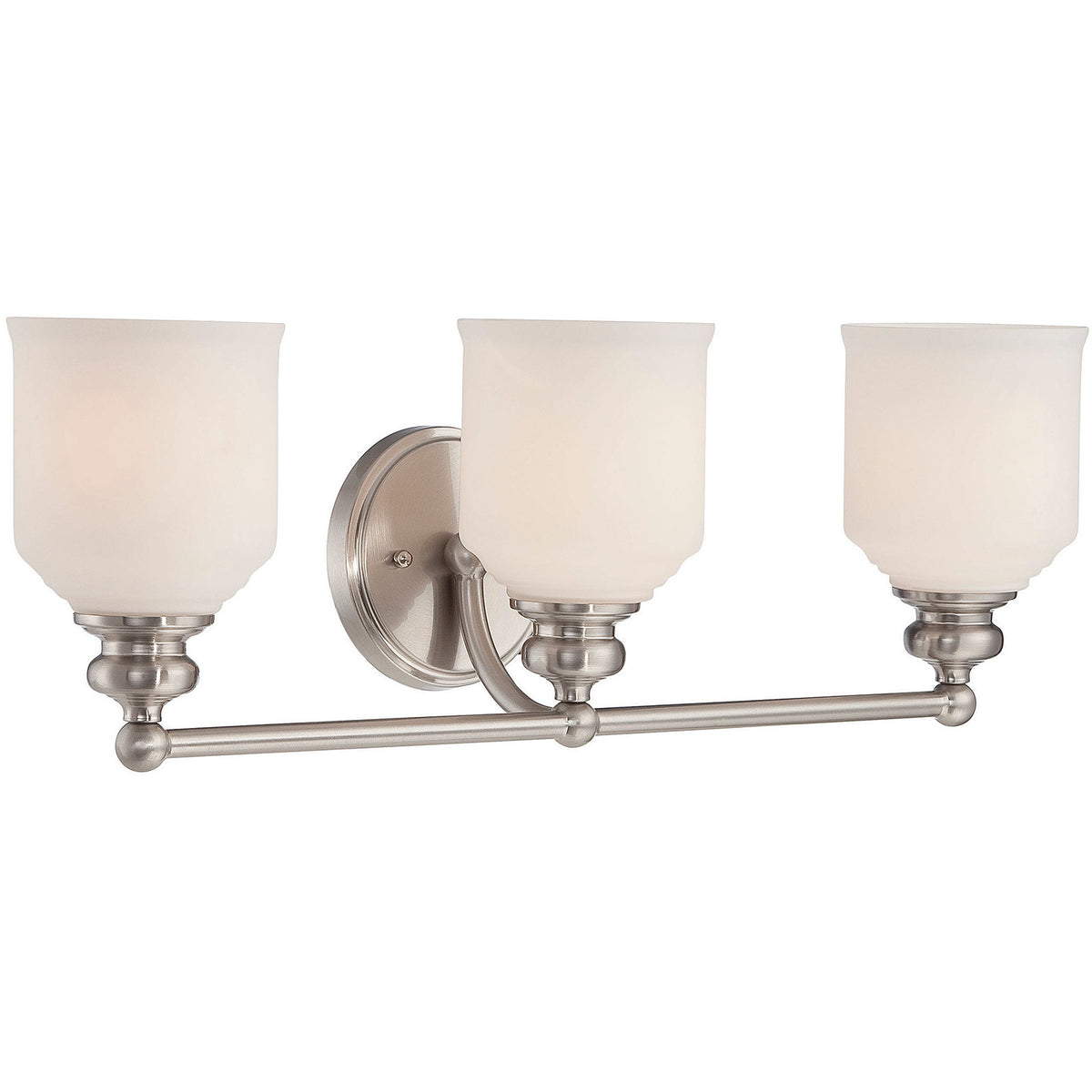 Melrose 3-Light - Melrose Bathroom Vanity Light by Savoy House