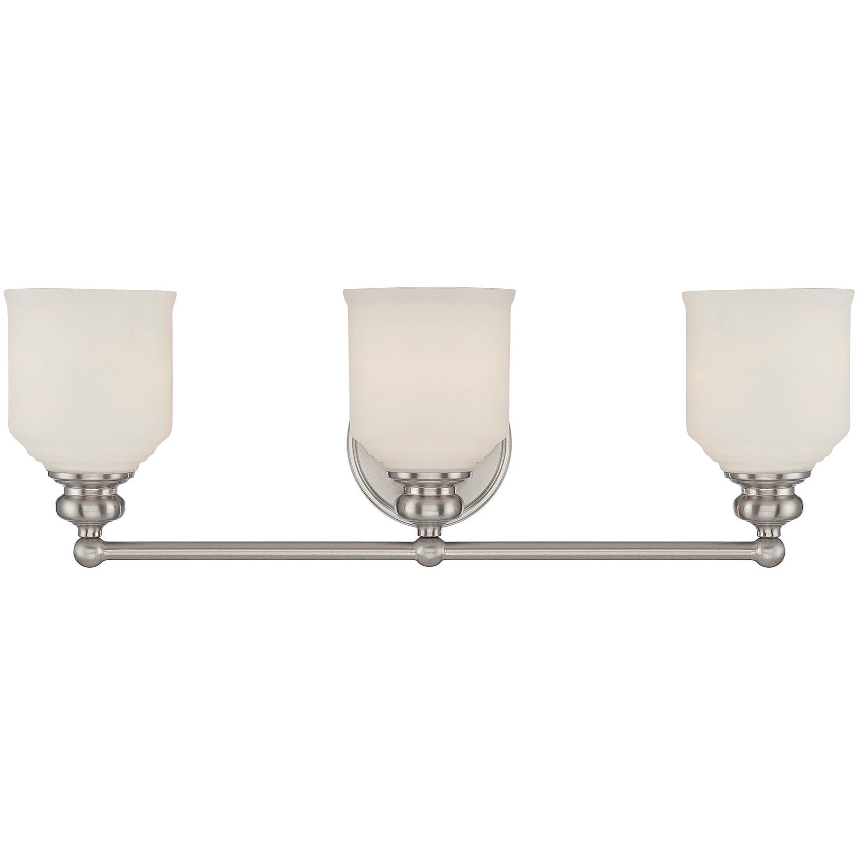 Melrose 3-Light - Melrose Bathroom Vanity Light by Savoy House