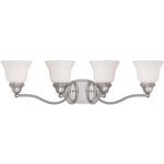 Yates 4-Light Bathroom Vanity Light in Pewter