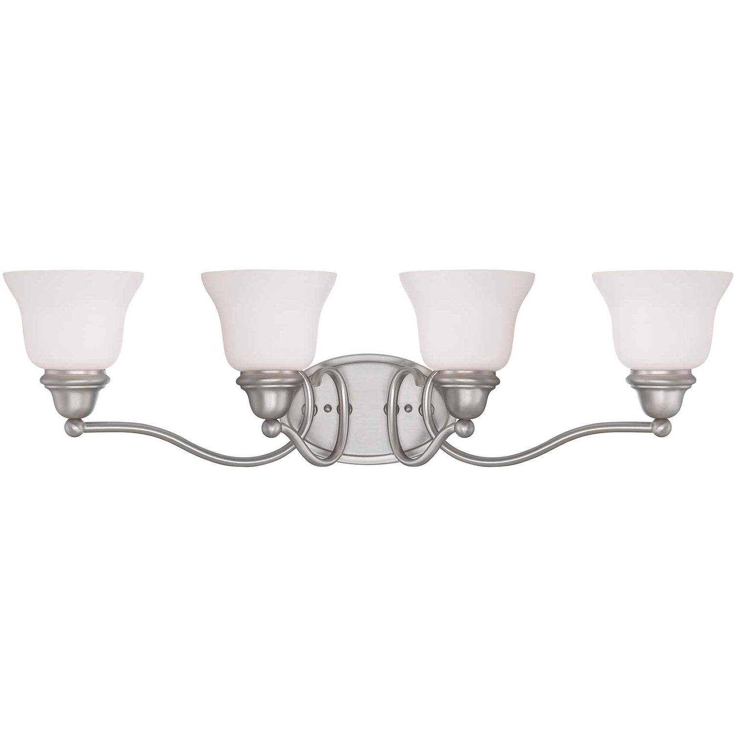 Yates 4-Light Bathroom Vanity Light in Pewter
