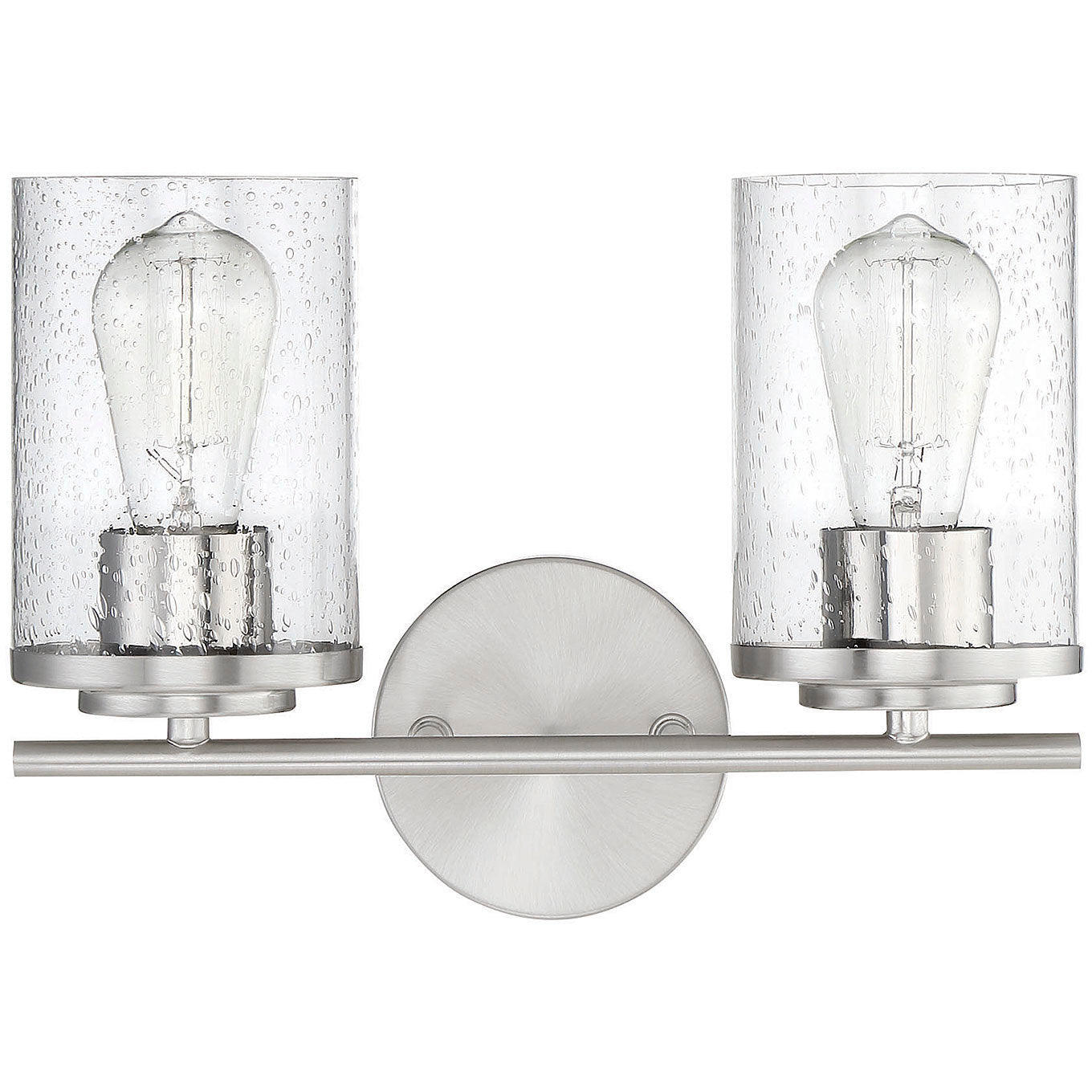 Marshall Polished Chrome / 2-Light - Marshall Bathroom Vanity Light by Savoy House