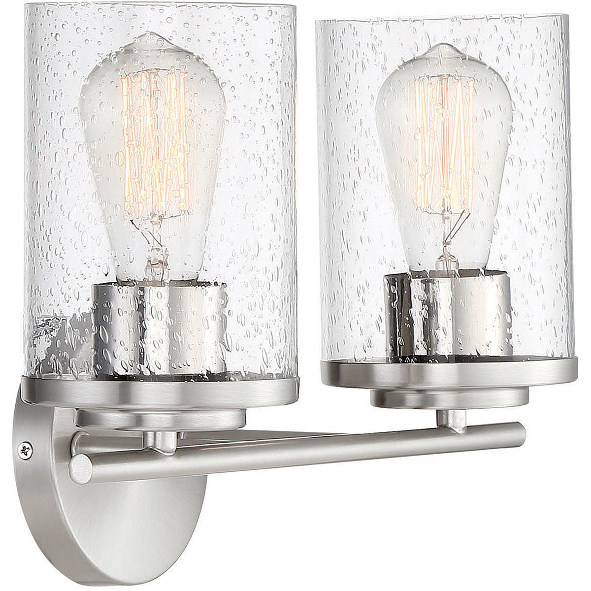 Marshall Polished Chrome / 2-Light - Marshall Bathroom Vanity Light by Savoy House