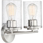 Marshall Polished Chrome / 2-Light - Marshall Bathroom Vanity Light by Savoy House
