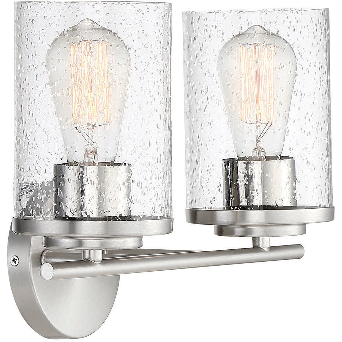 Savoy House Marshall 2-Light Bathroom Vanity Light — Polished Chrome