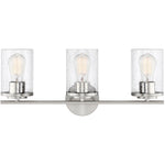 Marshall 3-Light Bathroom Vanity Light in 
Matte Black