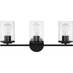 Marshall Matte Black / 3-Light - Marshall Bathroom Vanity Light by Savoy House