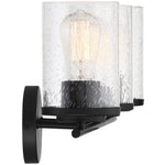Marshall Matte Black / 3-Light - Marshall Bathroom Vanity Light by Savoy House