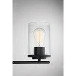 Marshall Matte Black / 3-Light - Marshall Bathroom Vanity Light by Savoy House