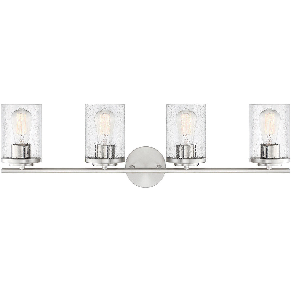 Marshall 4-Light Bathroom Vanity Light in 
Matte Black