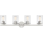 Marshall 4-Light Bathroom Vanity Light in 
Matte Black