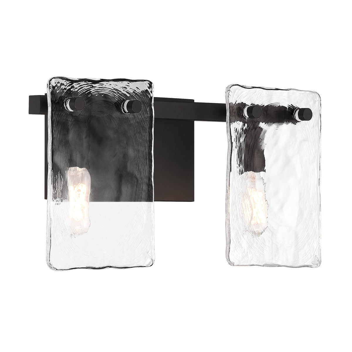 Genry Vanity Light - Matte Black 2-Light