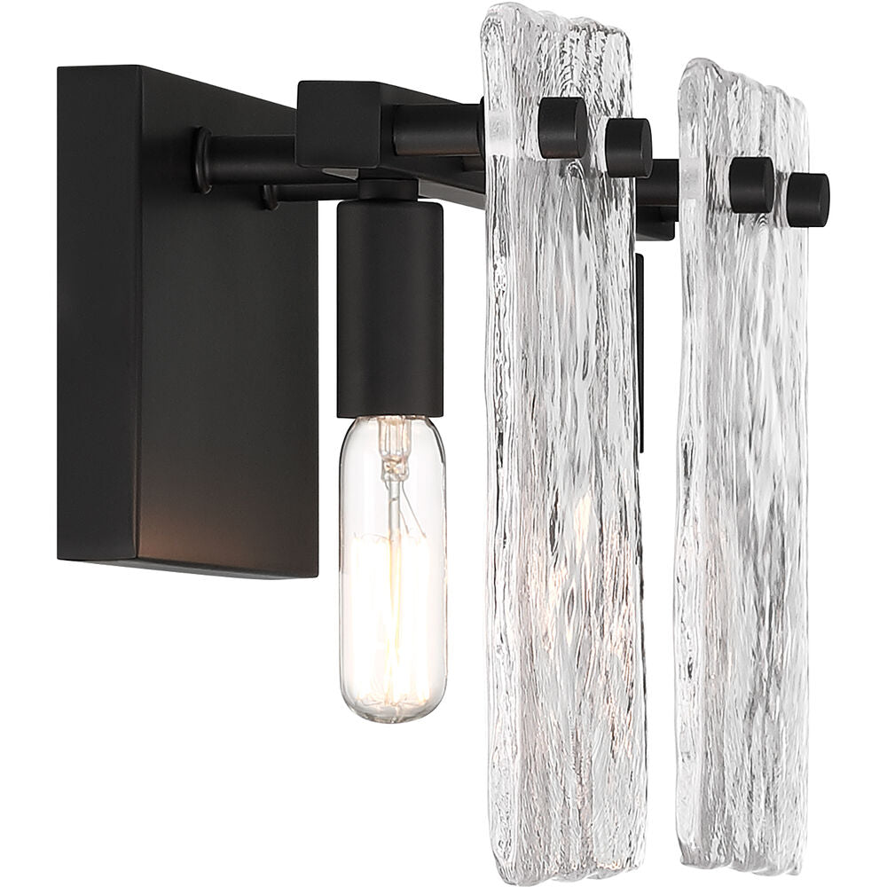 Genry Bathroom Vanity Light - 8-8204-2-BK