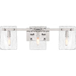 Genry 3-Light Bathroom Vanity Light in Matte Black